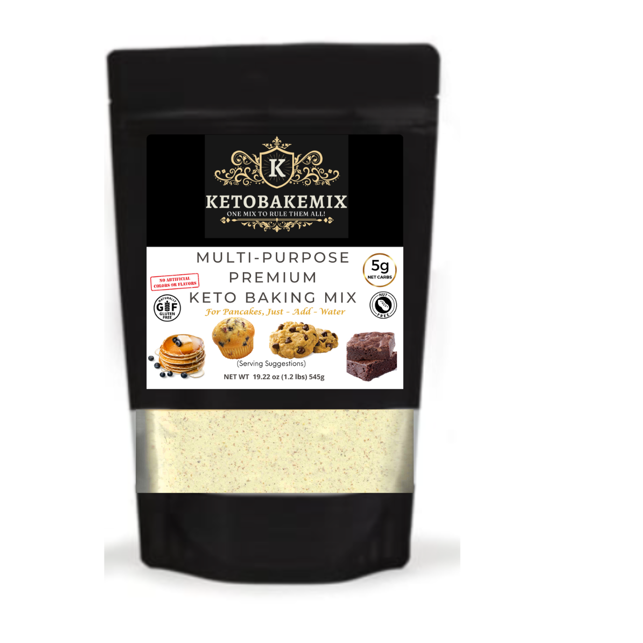 Keto Baking Mix Front Package